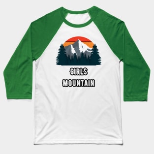 Girls Mountain Baseball T-Shirt